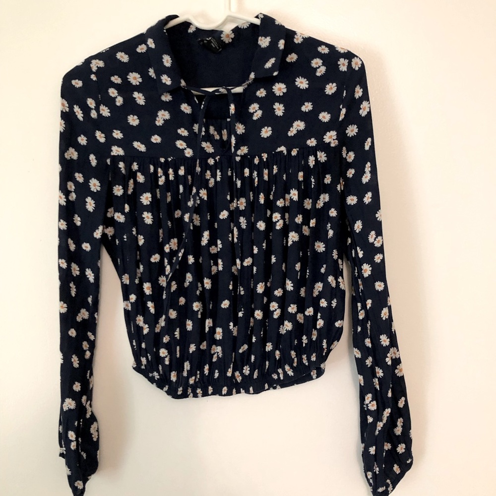 Forever 21, Women’s Crop Blouse, Size S